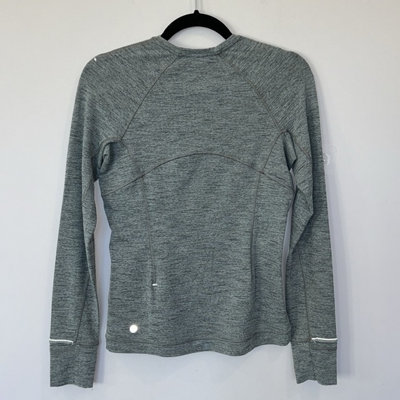 Lululemon Its Rulu Run Long Sleeve Shirt in Delicate Mint White Opal - Picture 6 of 6